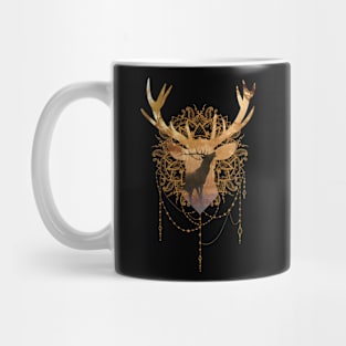 Hirsch Dream Catcher As A Traditional Mug